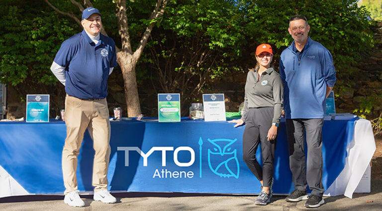 Photo of Tyto and Fisher House Reps at the 2025 Tyto Charity Golf Tournament