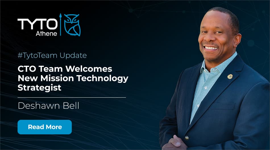 Deshawn Bell Joins Tyto Athene CTO Team as Mission Technology Strategist