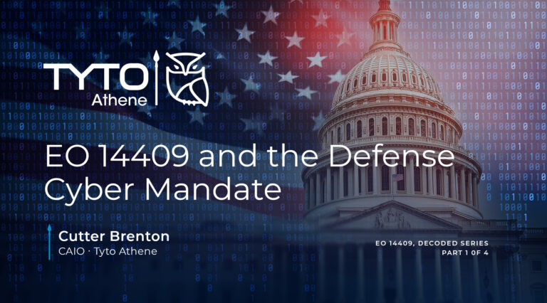 graphic with EO title