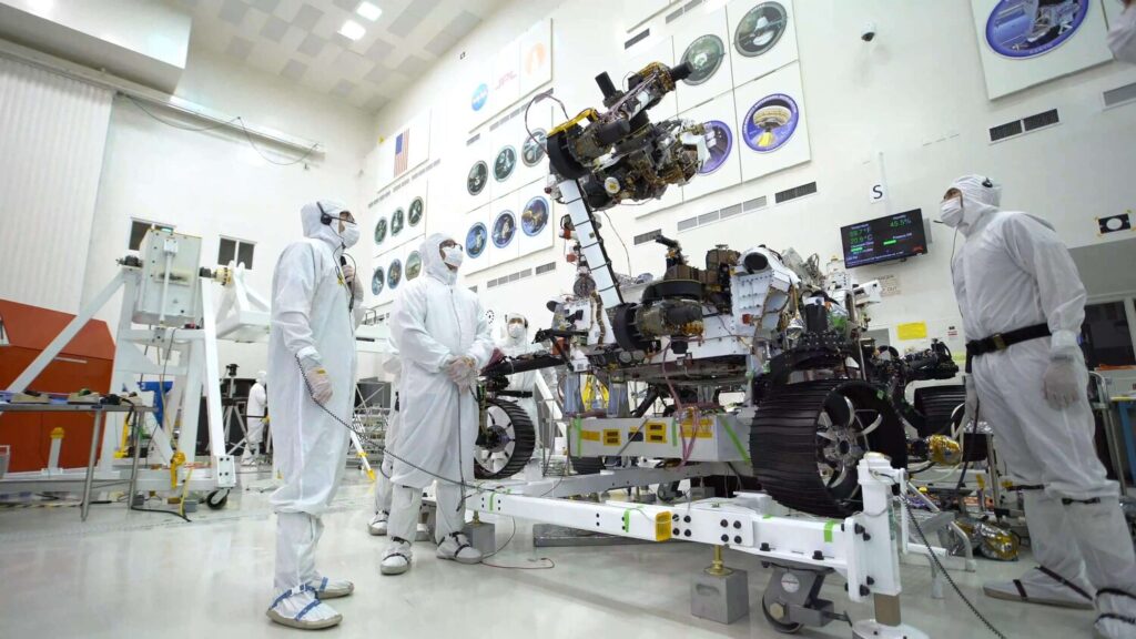 Inside JPL with the Mars Rover