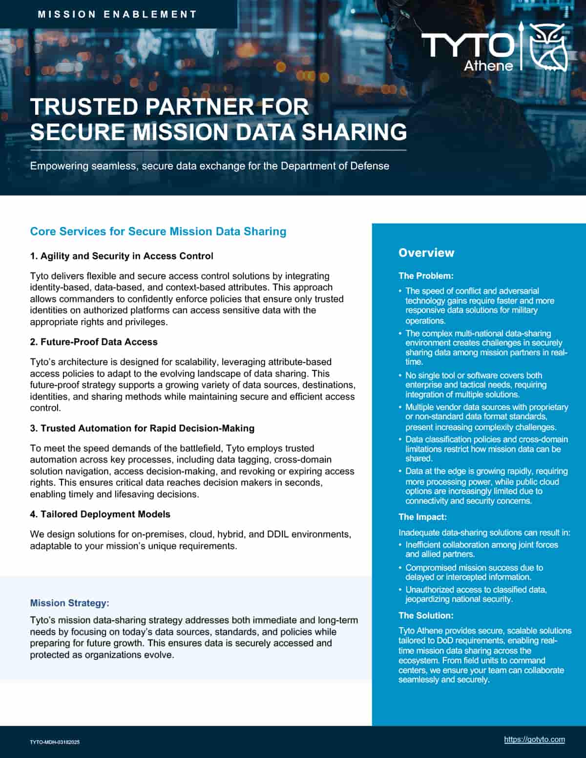 MDH Datasheet Cover